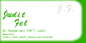 judit fel business card